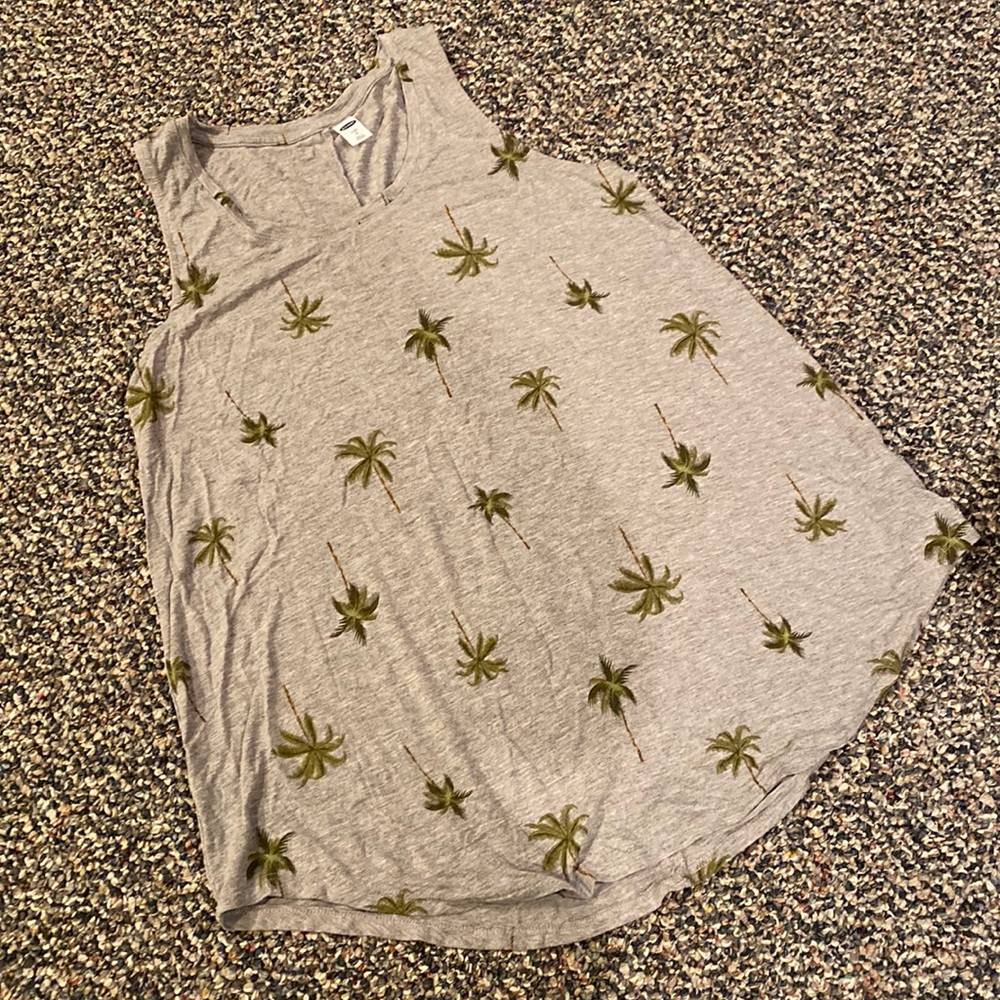 Old Navy Palm Tree Tank